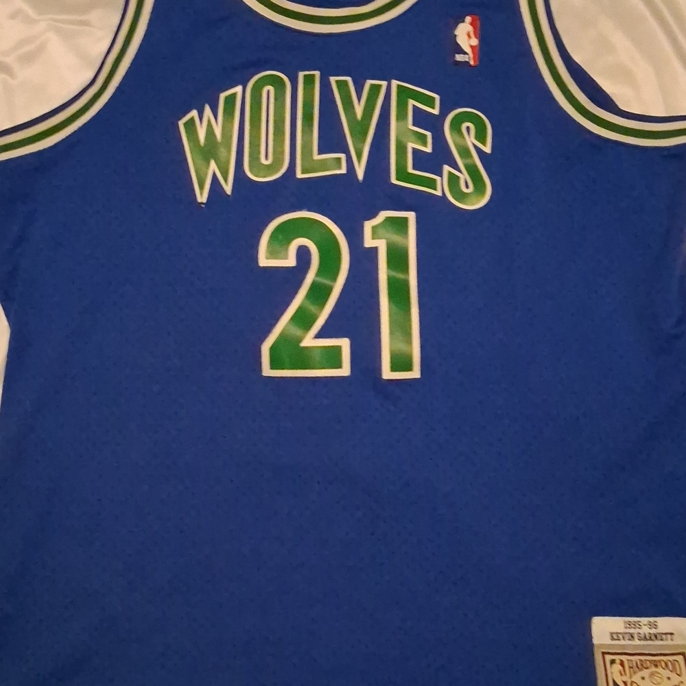 Mitchell & Ness Hardwood Classics Blue Jersey